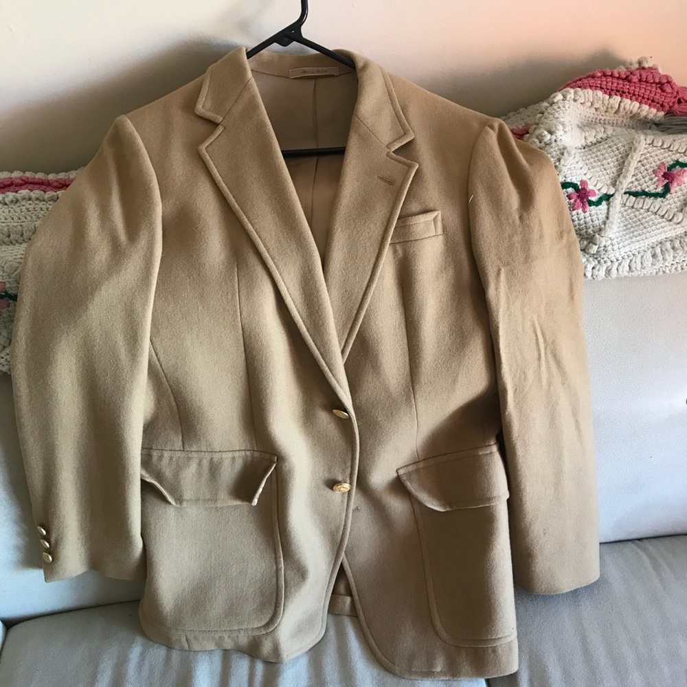 Tan Boyfriend Blazer- Vintage